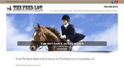 Desktop Screenshot of feedlotcoachella.com